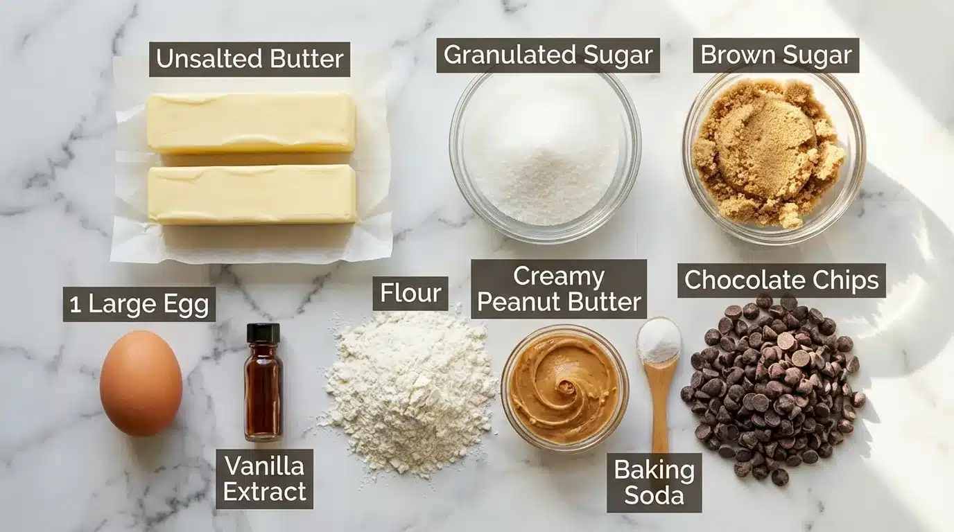Ingredients for Snoop Dogg’s Rolls Royce Cookies