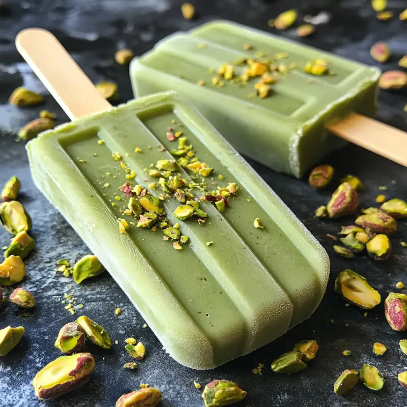 pistachio popsicles recipe