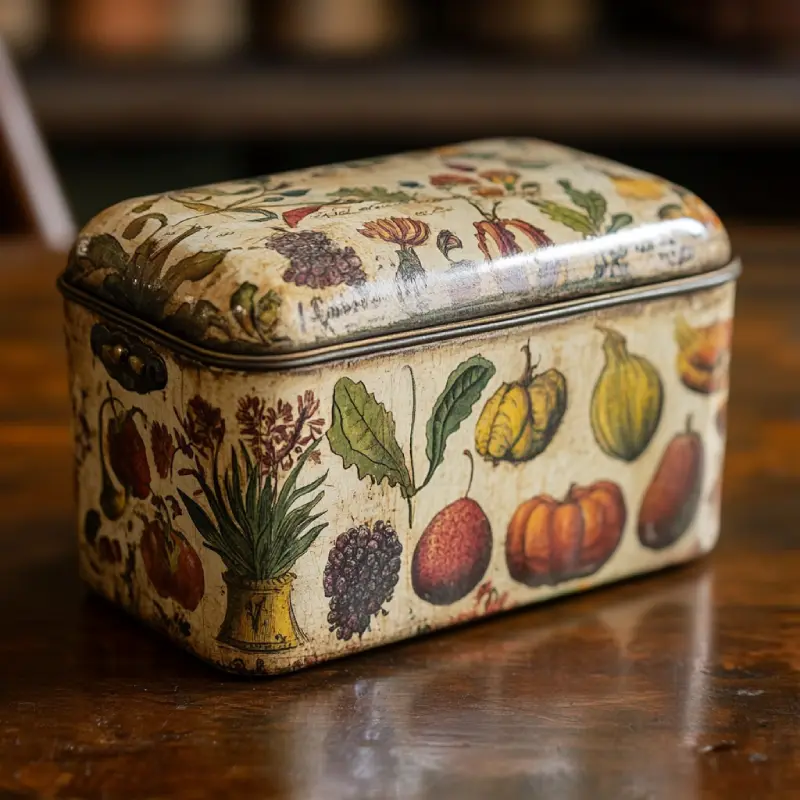 recipe tin box