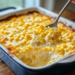 Cheesy Cream Cheese Corn Casserole