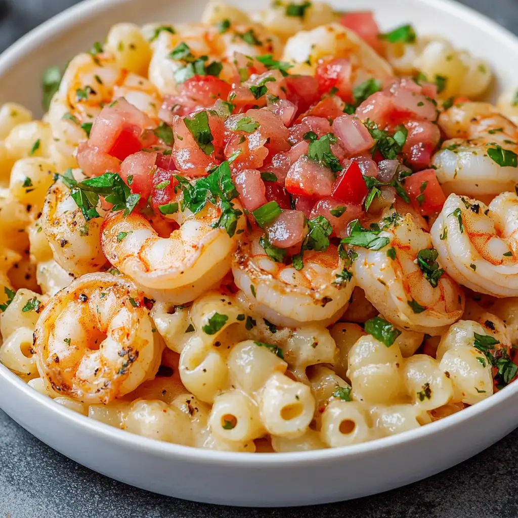 shrimp and pasta recipes with pico de gallo recipe