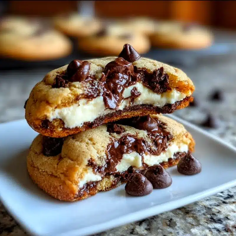 Chocolate Chip Cheesecake Cookies