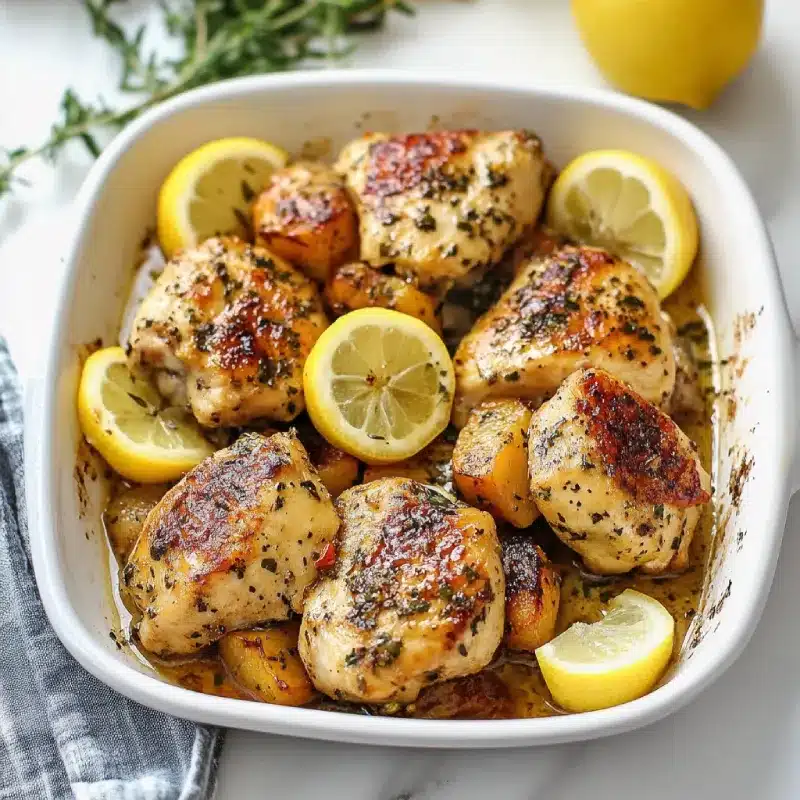 Mediterranean Lemon Chicken