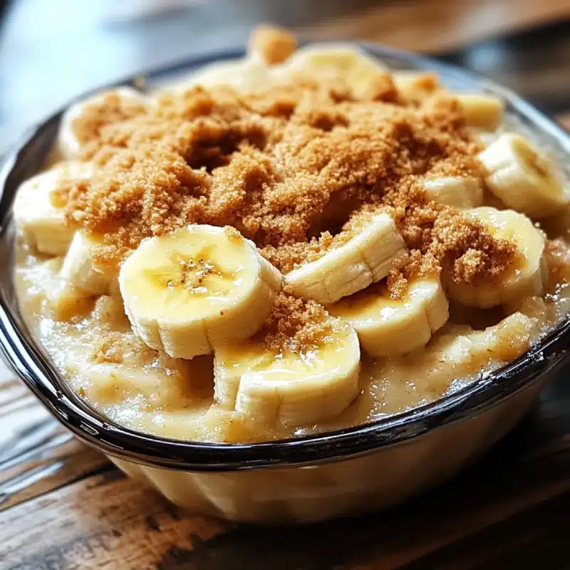 Southern Banana Cobbler