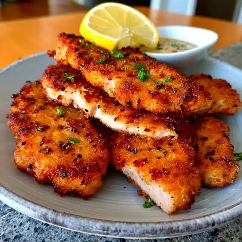 Crispy Chicken Cutlets