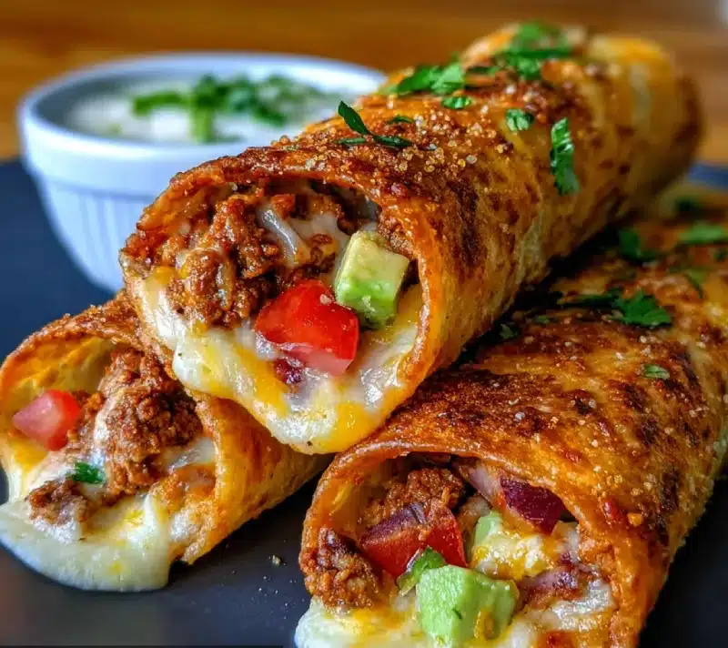Cheesy Taco Sticks Delight