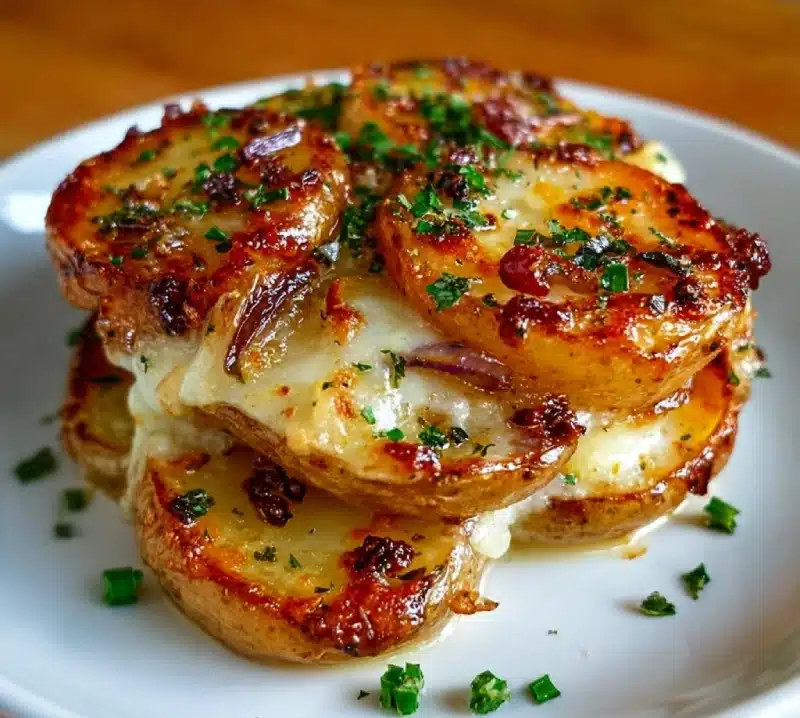 French Onion Potatoes