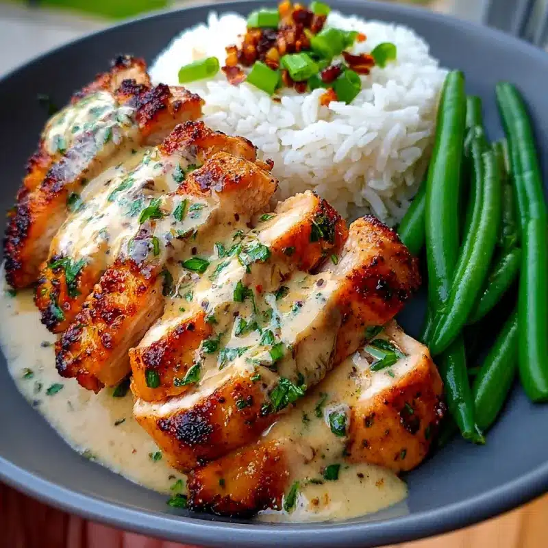 Creamy Garlic Herb Chicken