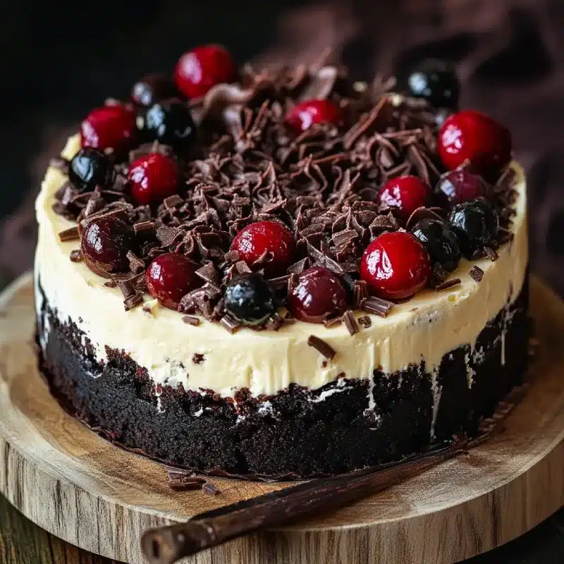 Black Forest Cheesecake