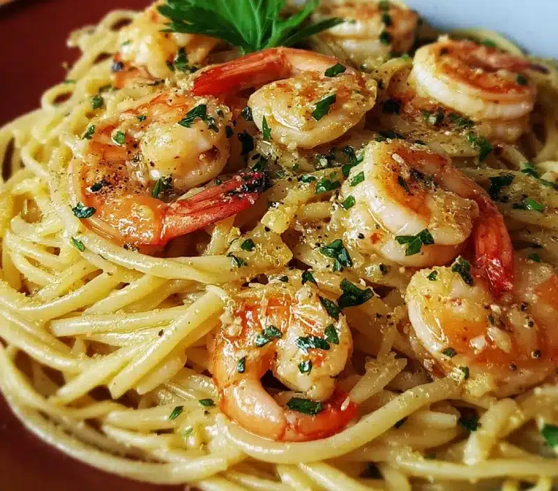 Shrimp Scampi Pasta