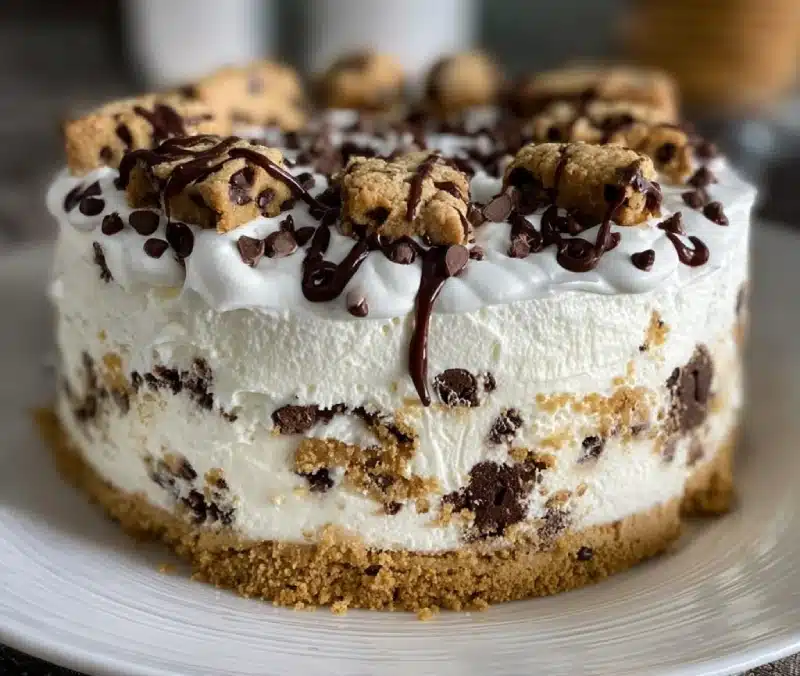 Cookie Dough Ice Cream Cake