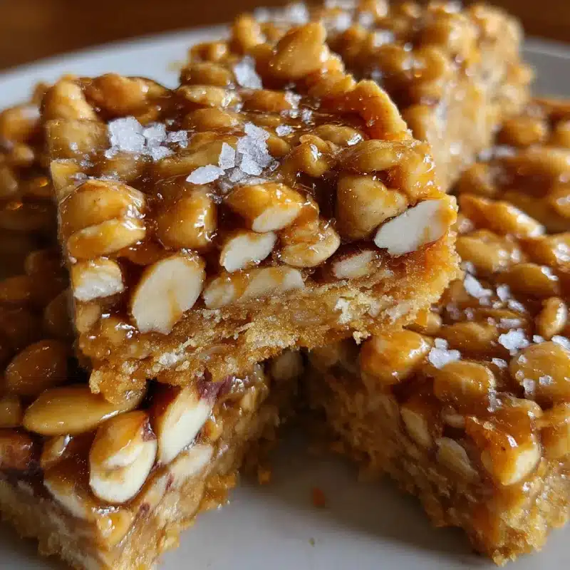 Salted Nut Squares