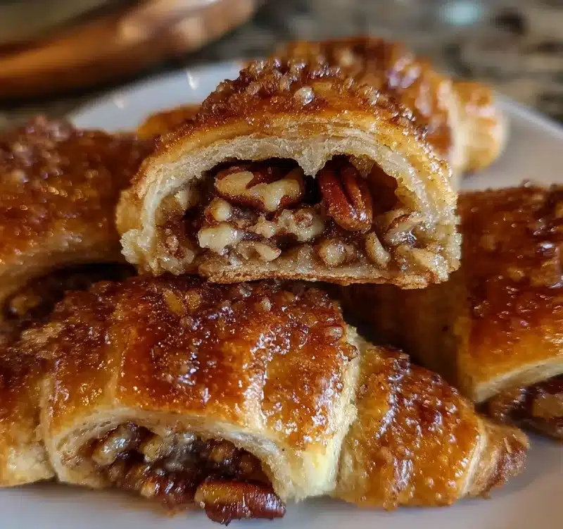 Pecan Pie Crescents