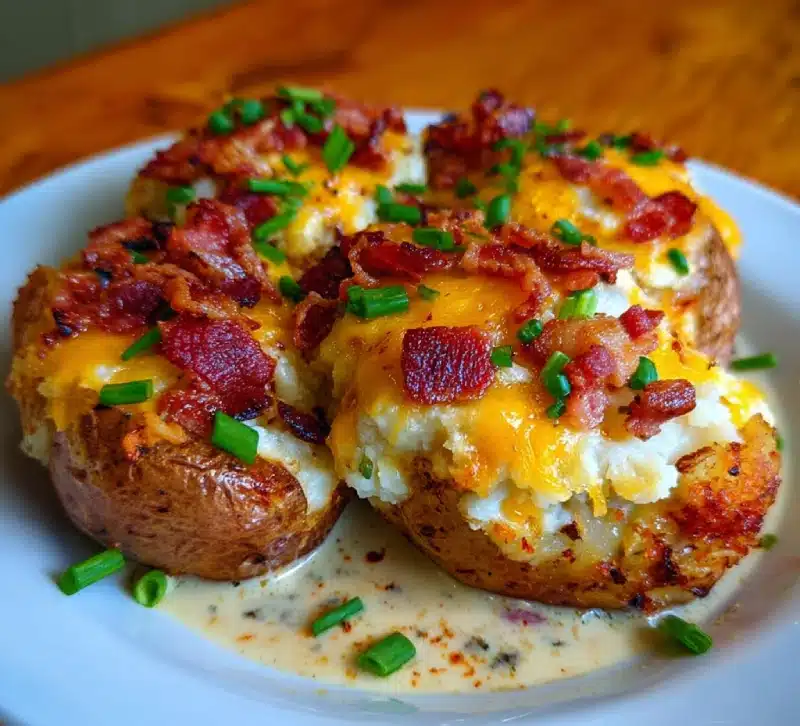 Mississippi Mud Potatoes