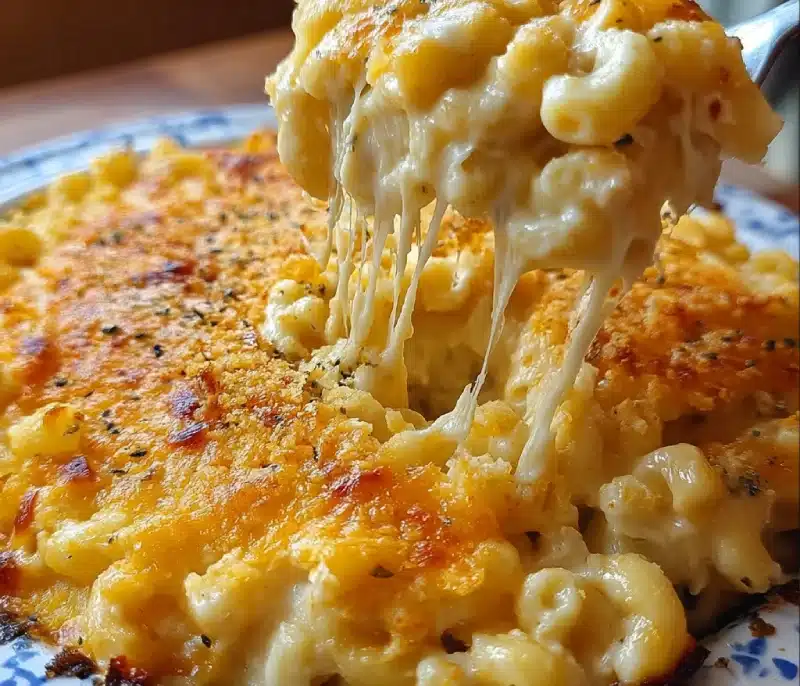 5 Cheese Crack and Cheese