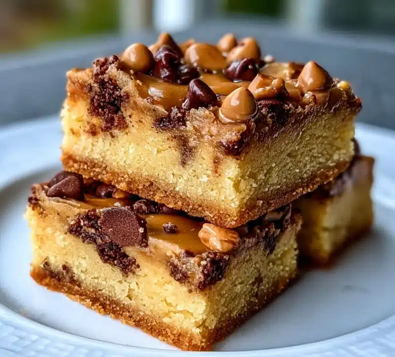 Cake Mix Toffee Bars