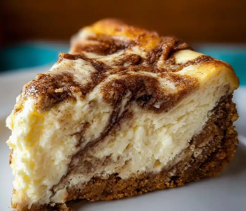 Cinnamon Swirl Cheesecake