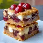 Cherry Christmas Magic Bars