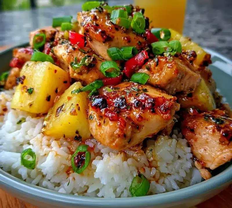 Pineapple Chicken And Rice