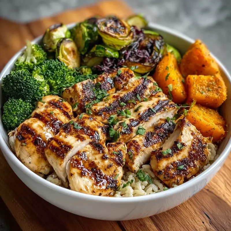 Grilled Chicken Power Bowl