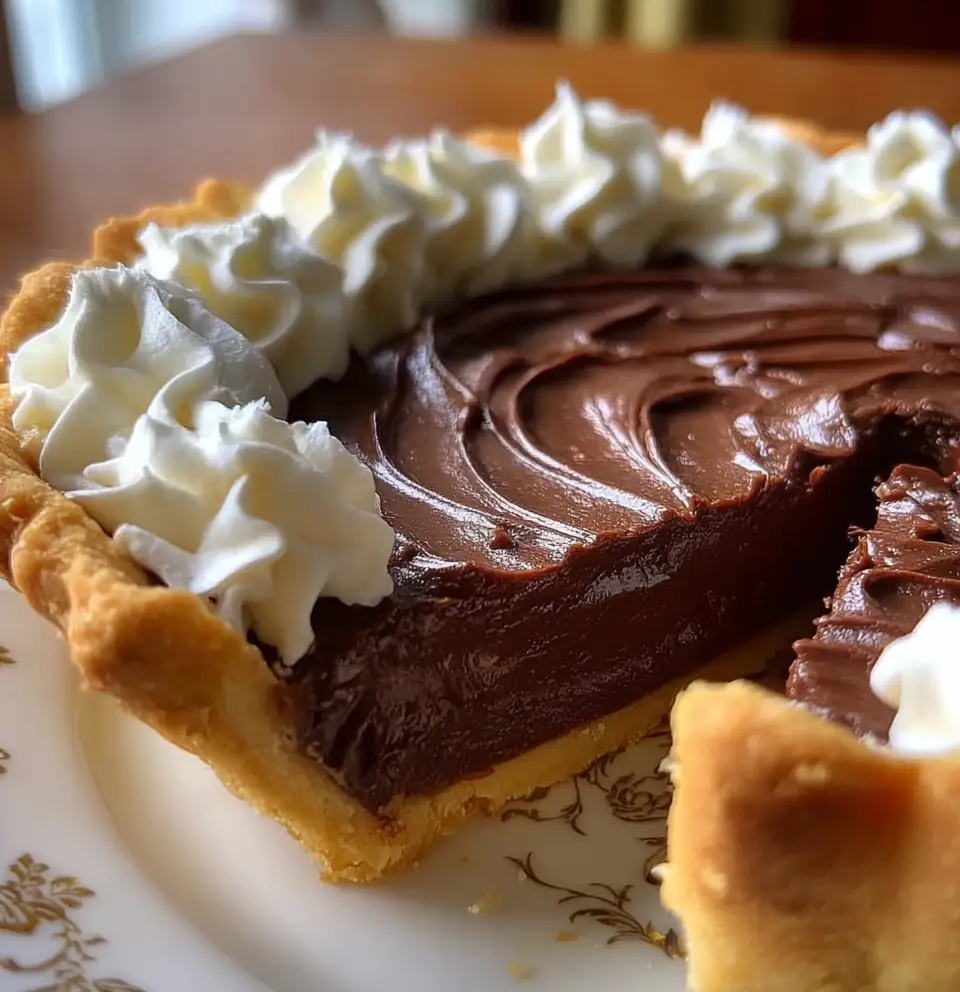 Old-Fashioned Chocolate Pie