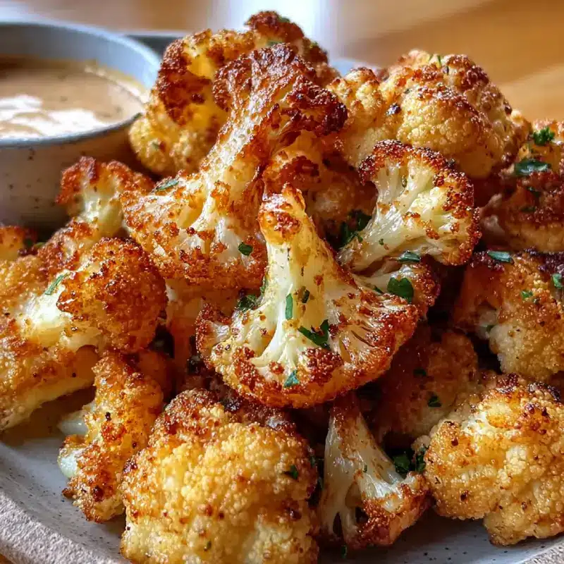 Crispy roasted cauliflower