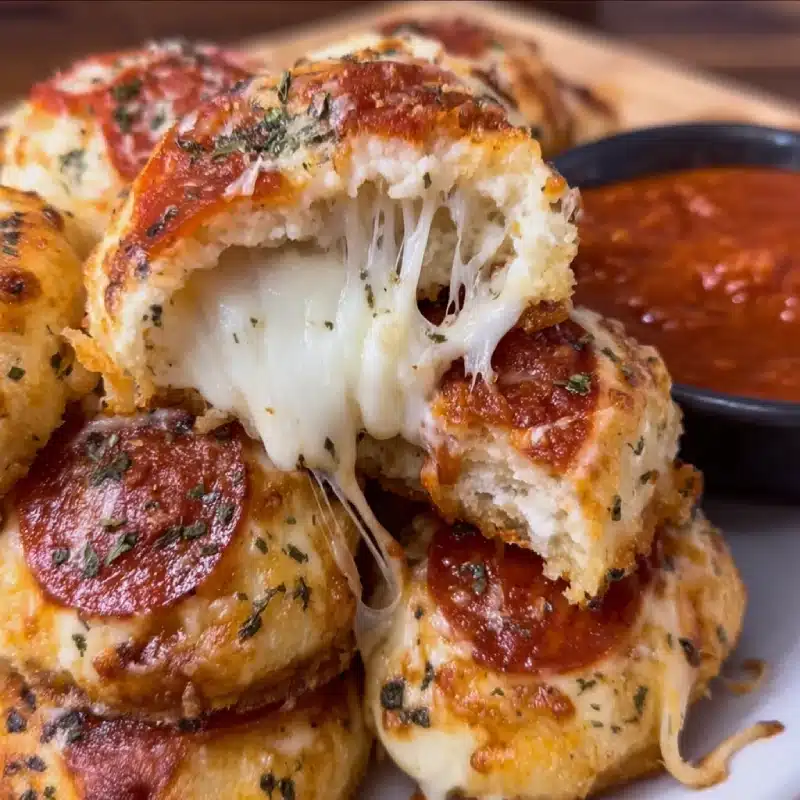 Stuffed Crust Pizza Bites