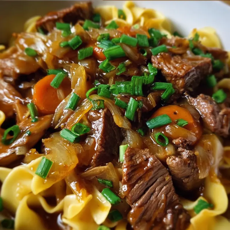 Beef and Noodles