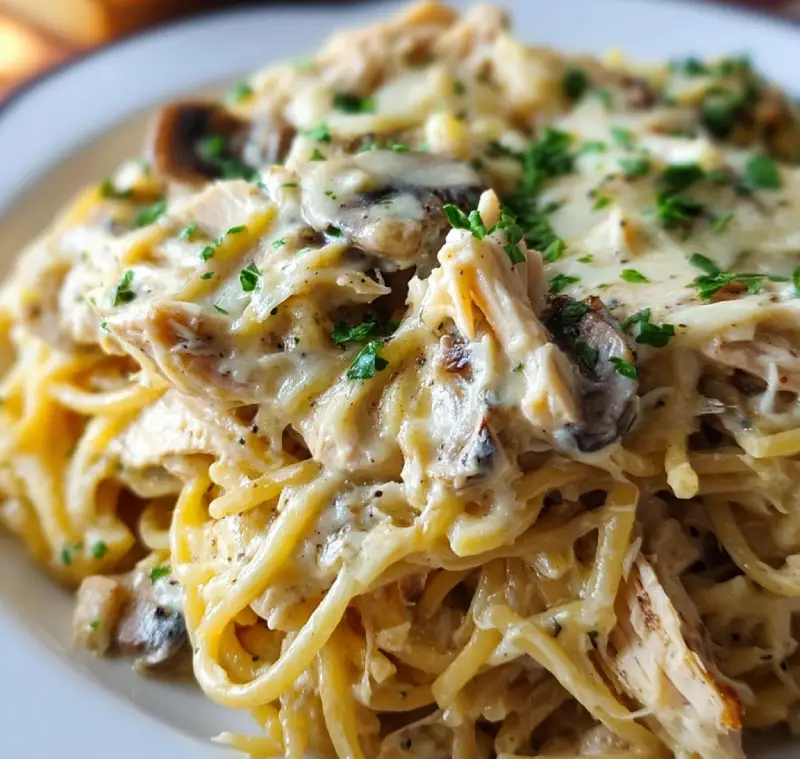 Easy Chicken Tetrazzini