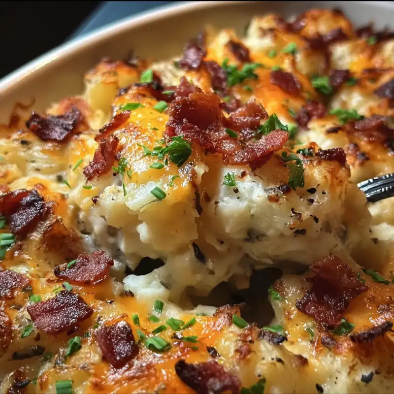 Mississippi Mud Potatoes