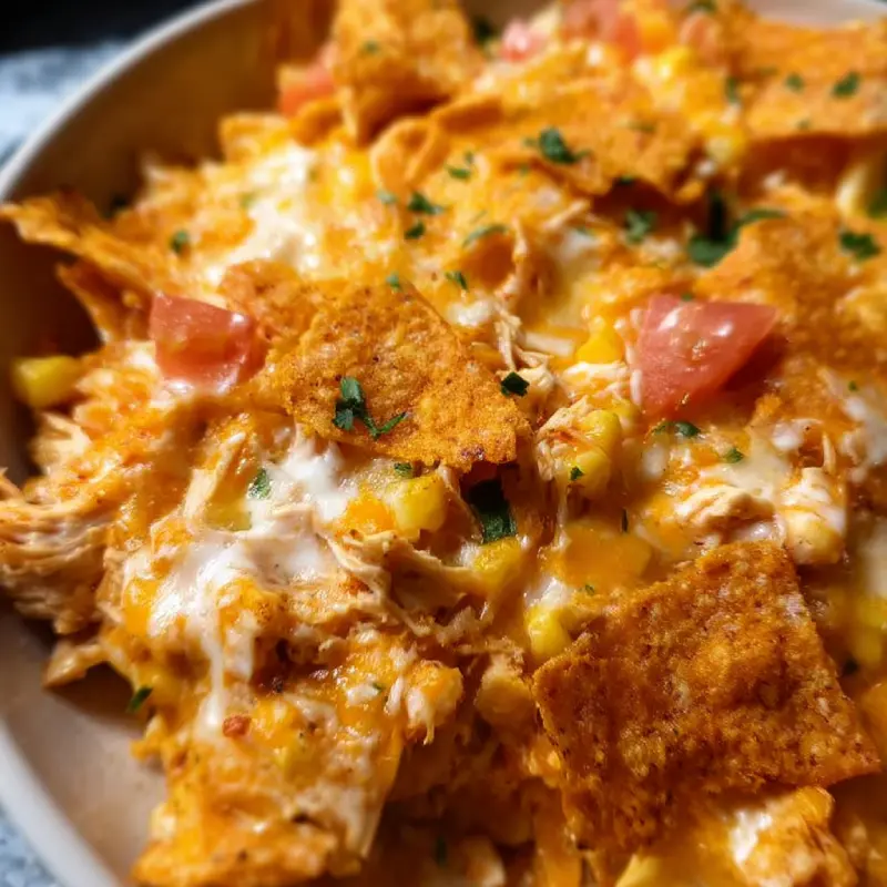 Doritos Cheesy Chicken Casserole