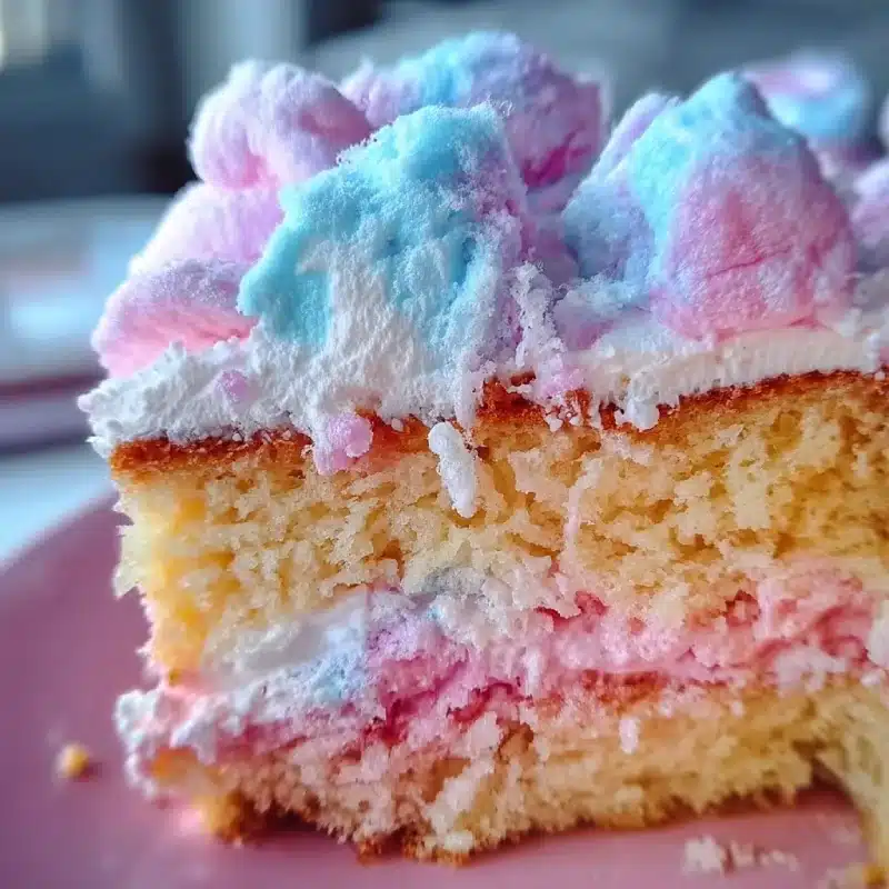 Cotton Candy Cake