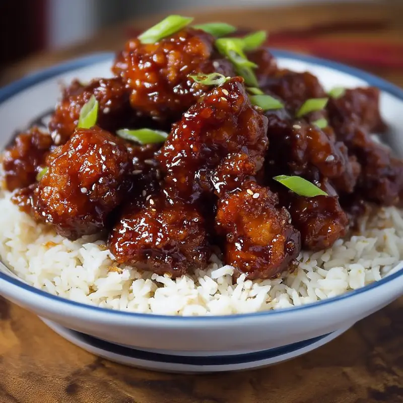 Slow Cooker General Tso’s Chicken