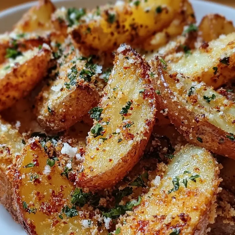 Parmesan Potato Wedges