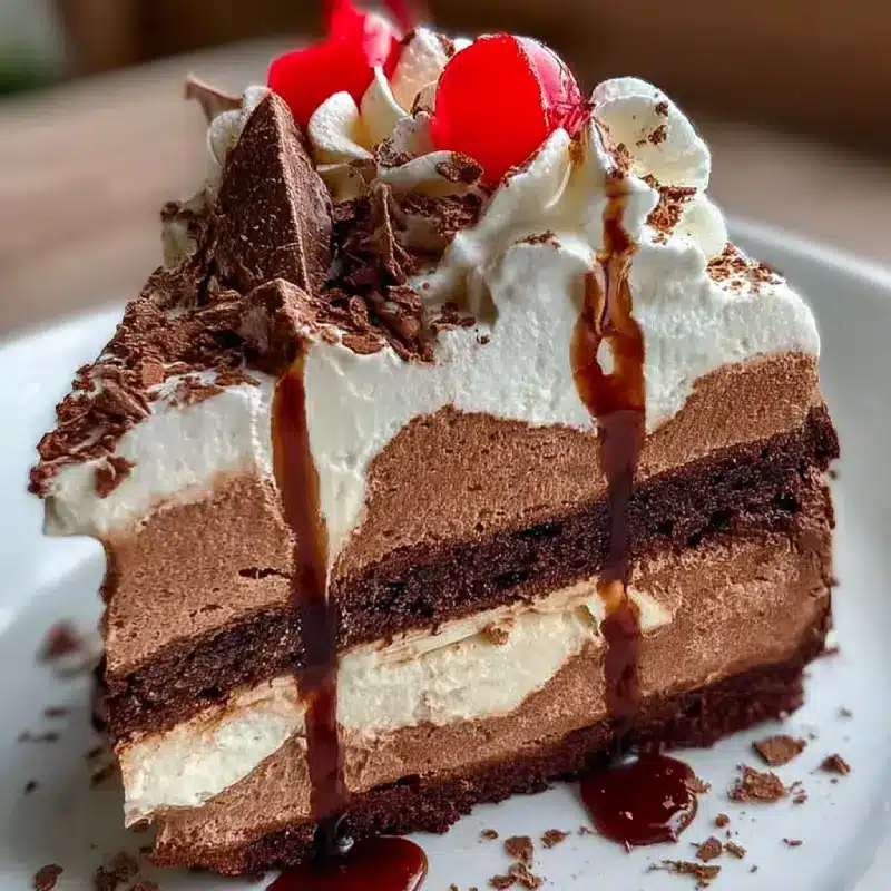 Chocolate Ice Cream Cake