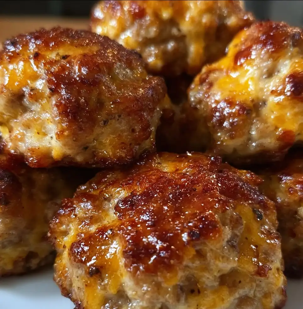 Quick Bisquick Sausage Balls
