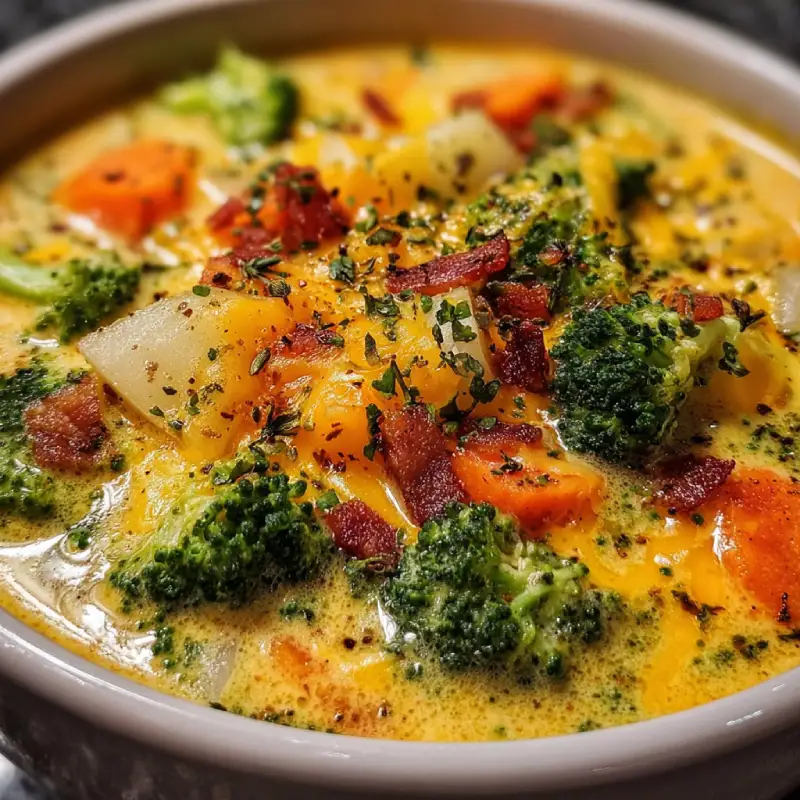 Broccoli Cheddar Soup Recipe