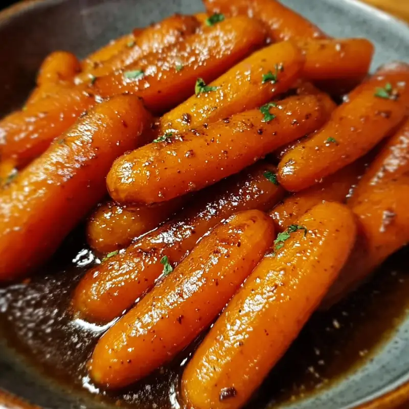 Brown Sugar Glazed Carrots