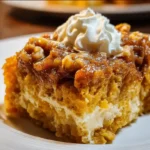 Fall-Inspired Pumpkin Dump Cake