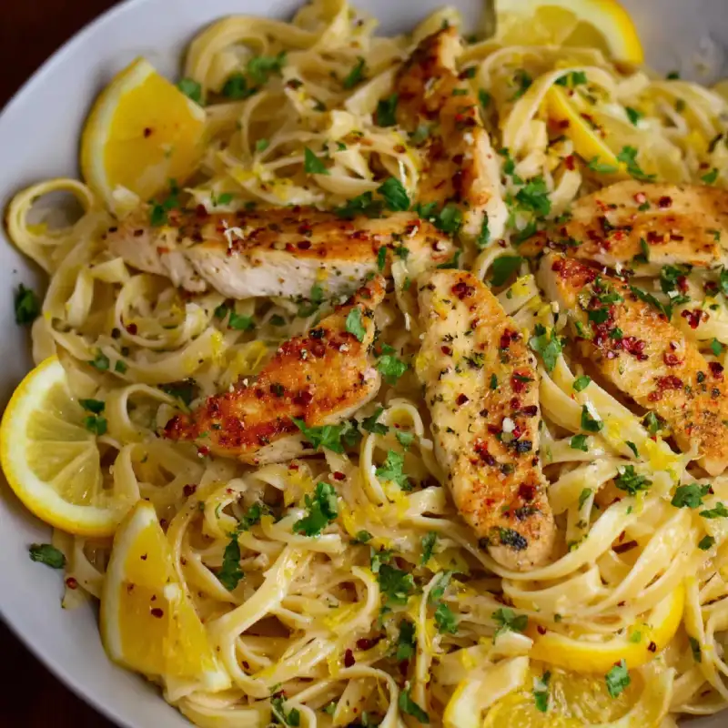 Lemon Chicken Pasta