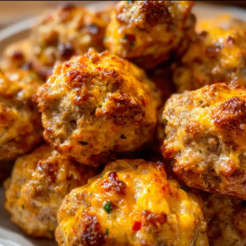 Rotel Sausage Balls