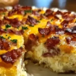 Bacon and Egg Breakfast Casserole