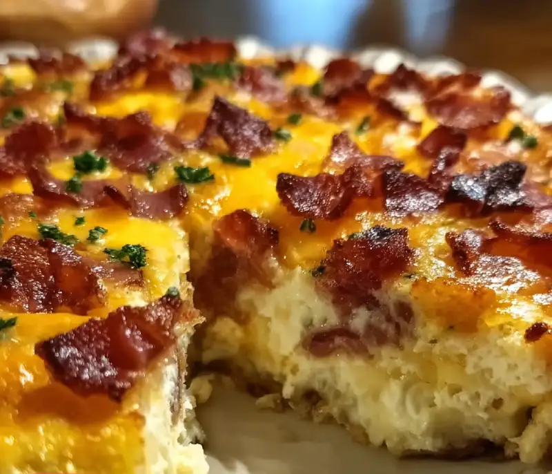 Bacon and Egg Breakfast Casserole