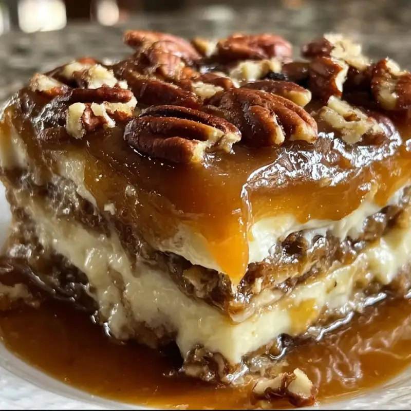 Pecan Pie Lasagna