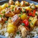Pineapple Chicken & Rice