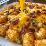 Tater Tot Breakfast Casserole