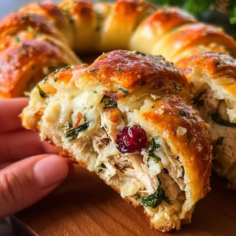 Easy Thanksgiving Crescent Ring