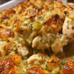 Dolly’s Chicken and Stuffing Casserole