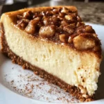 Cozy Autumn Cheesecake blends cinnamon