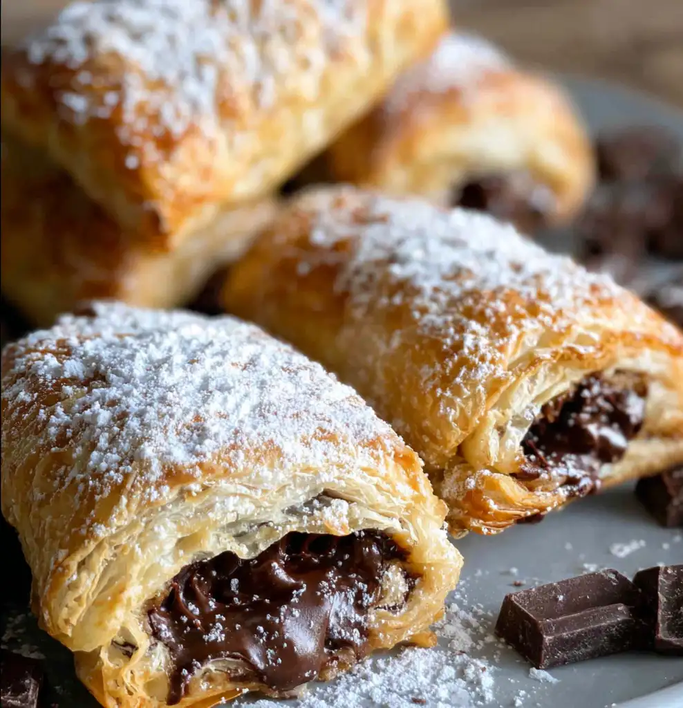 Chocolate Pastry Puffs
